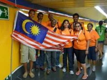 Pilgrims from Malaysia.